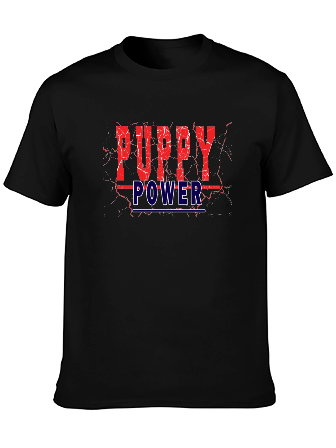 Puppy Power Graphic Tee - Stylish Comfort