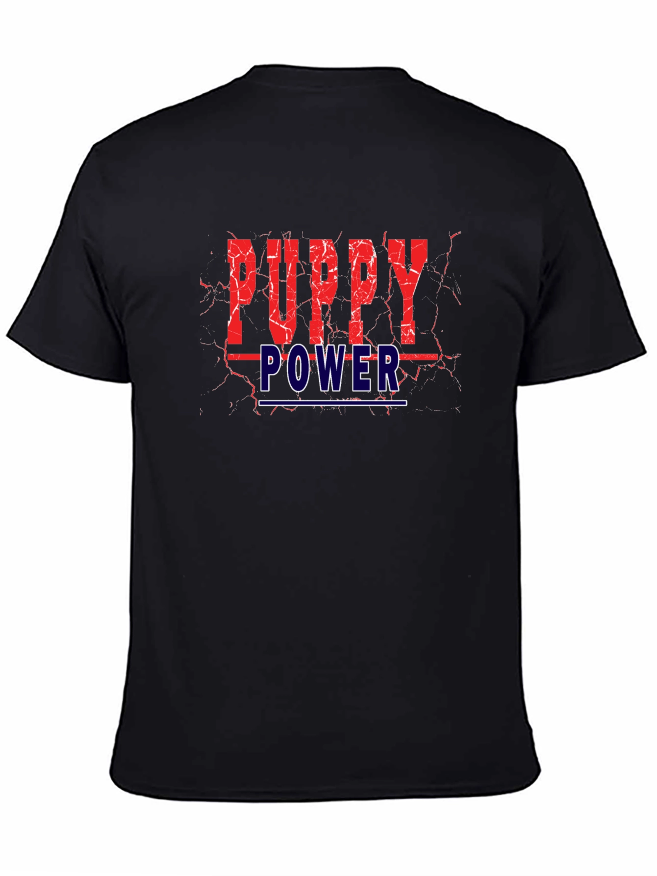Puppy Power Graphic Tee - Stylish Comfort