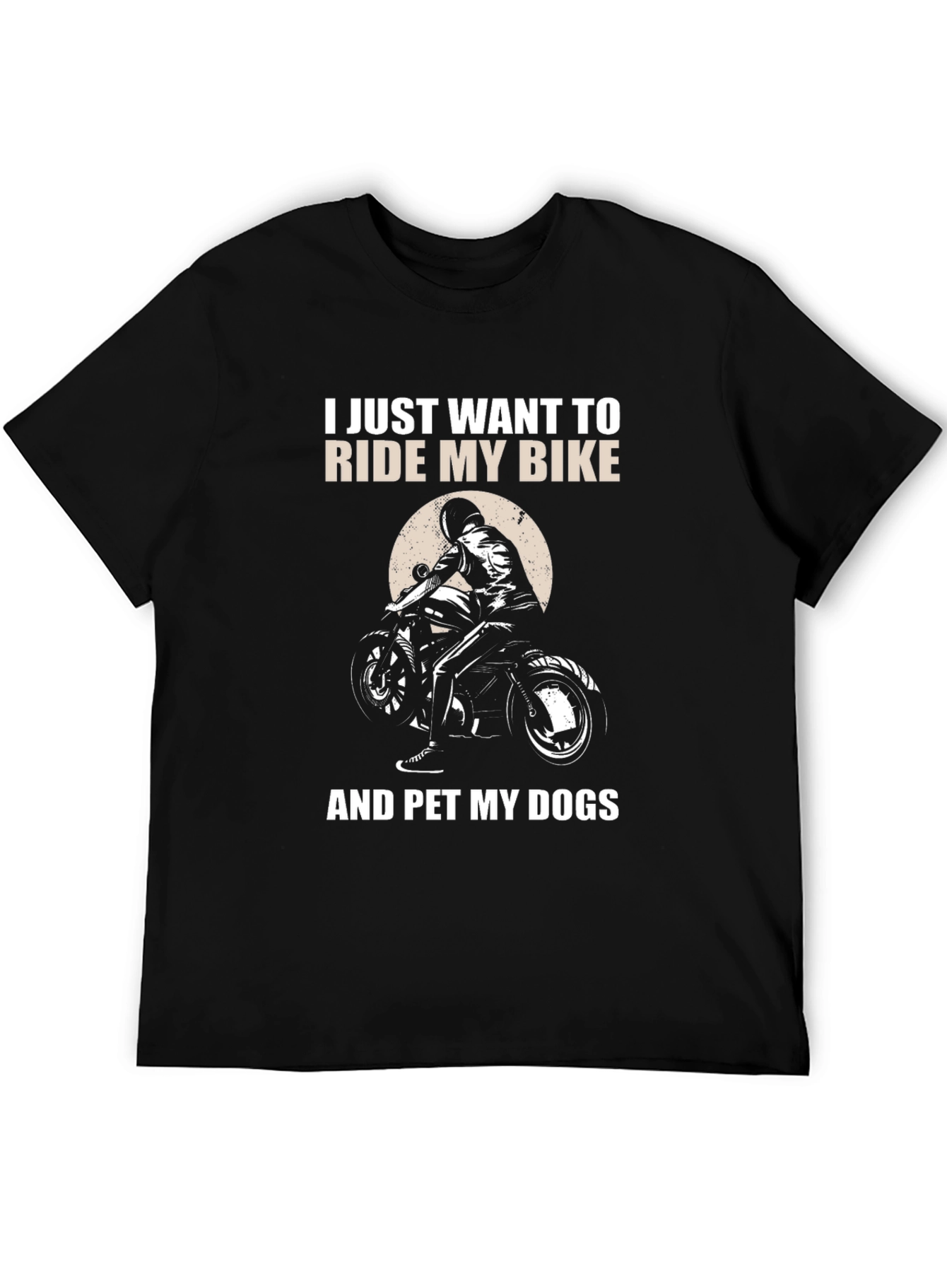 Ride My Bike & Pet Dogs Tee