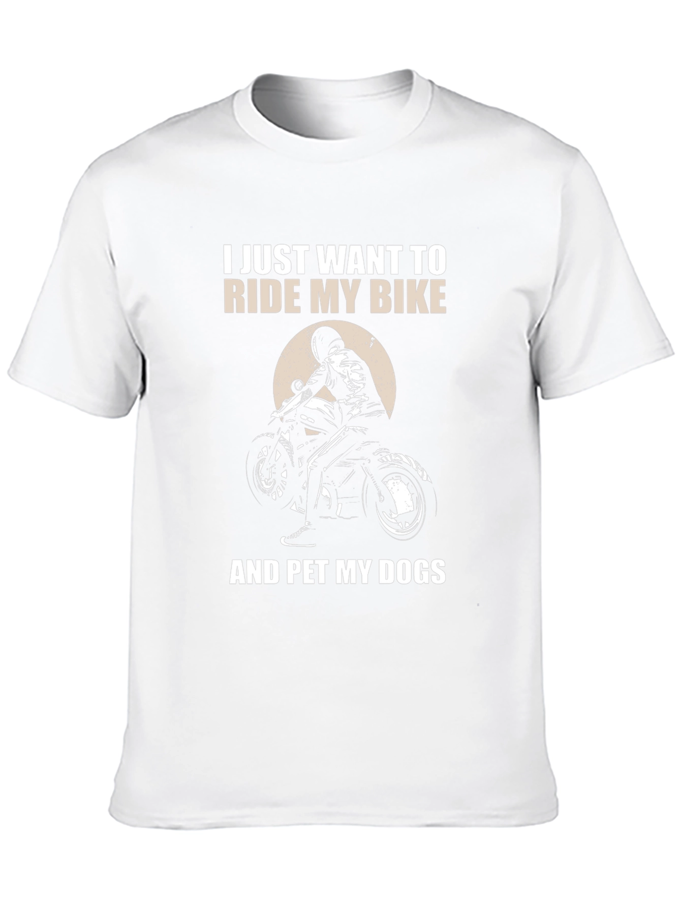 Ride My Bike & Pet Dogs Tee