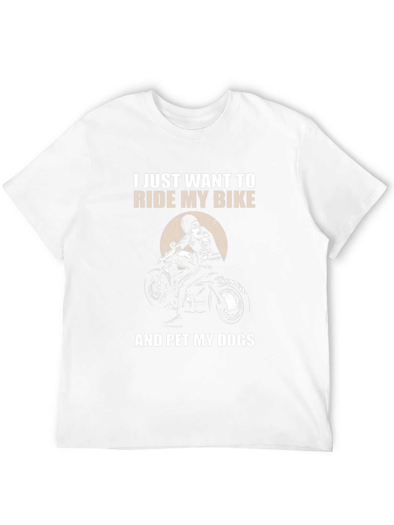 Ride My Bike & Pet Dogs Tee