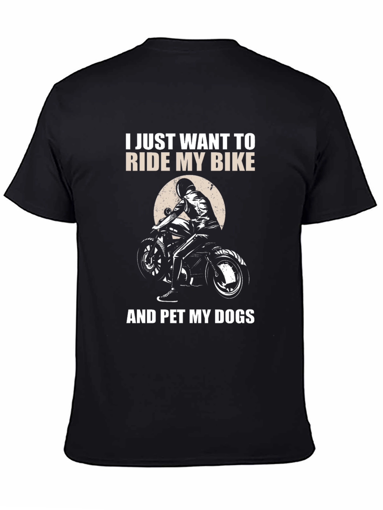 Ride My Bike & Pet Dogs Tee