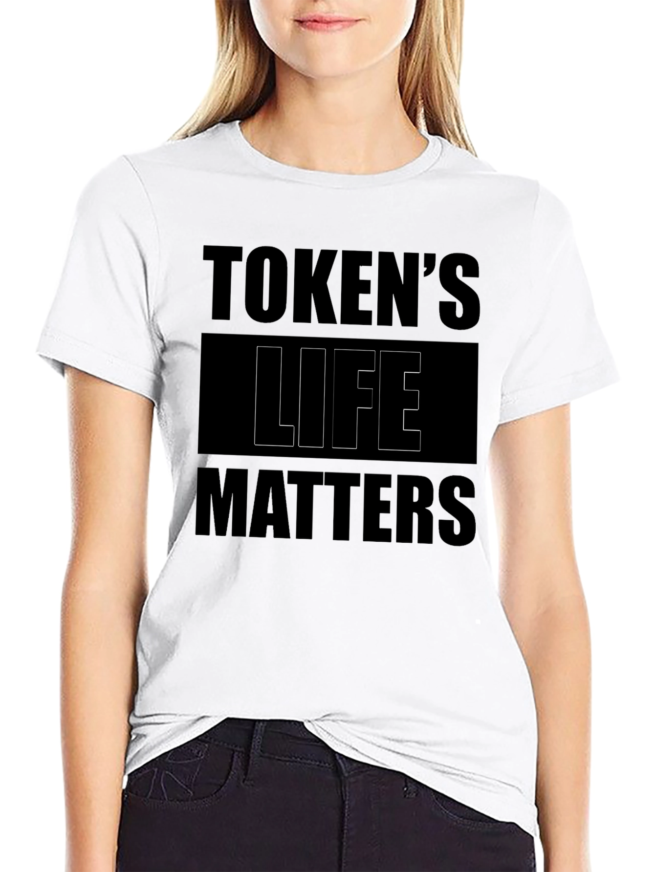 Tokens Life Matters Graphic Tee - Black