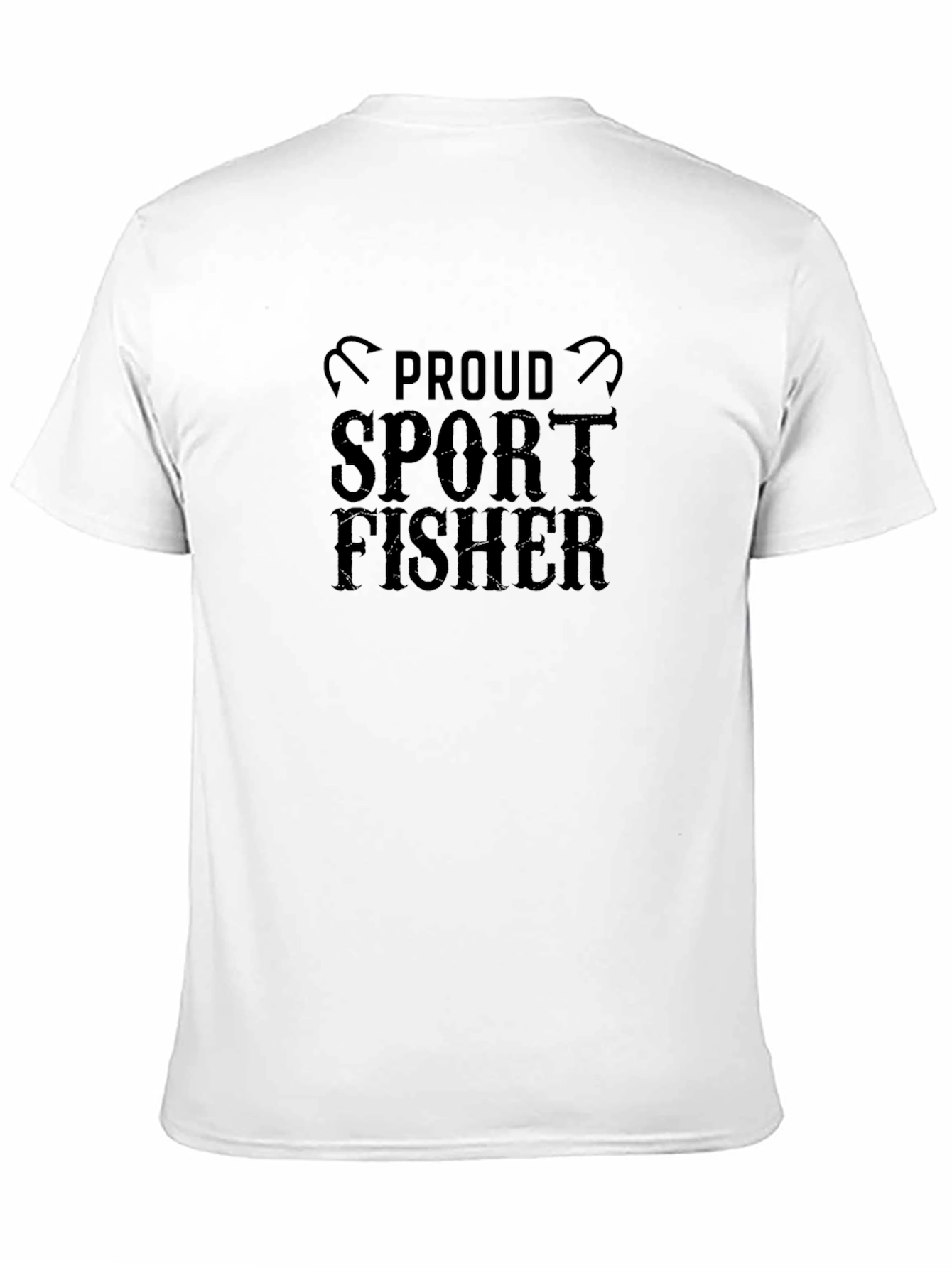 Proud Sport Fisher Black T-Shirt