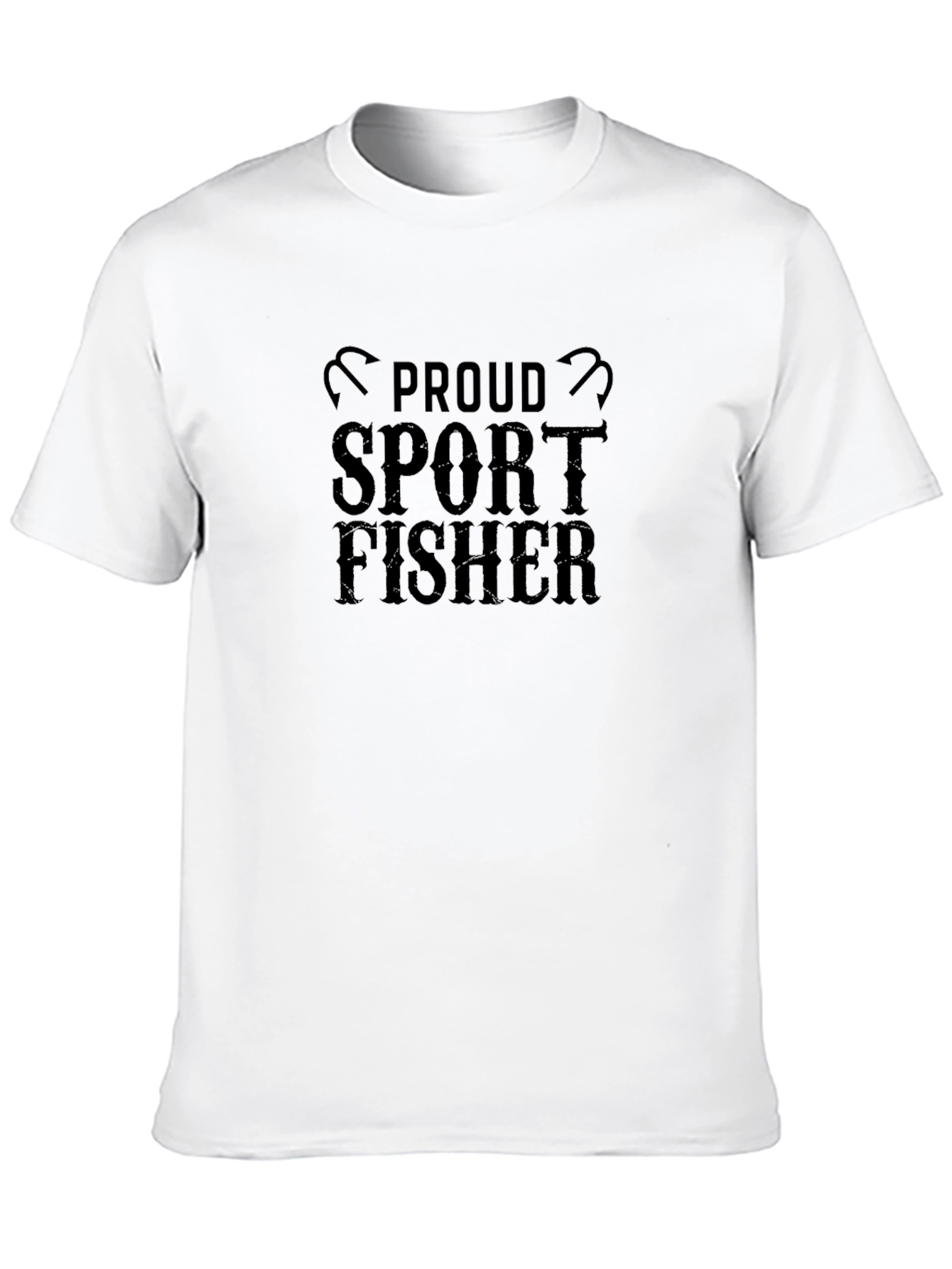 Proud Sport Fisher Black T-Shirt