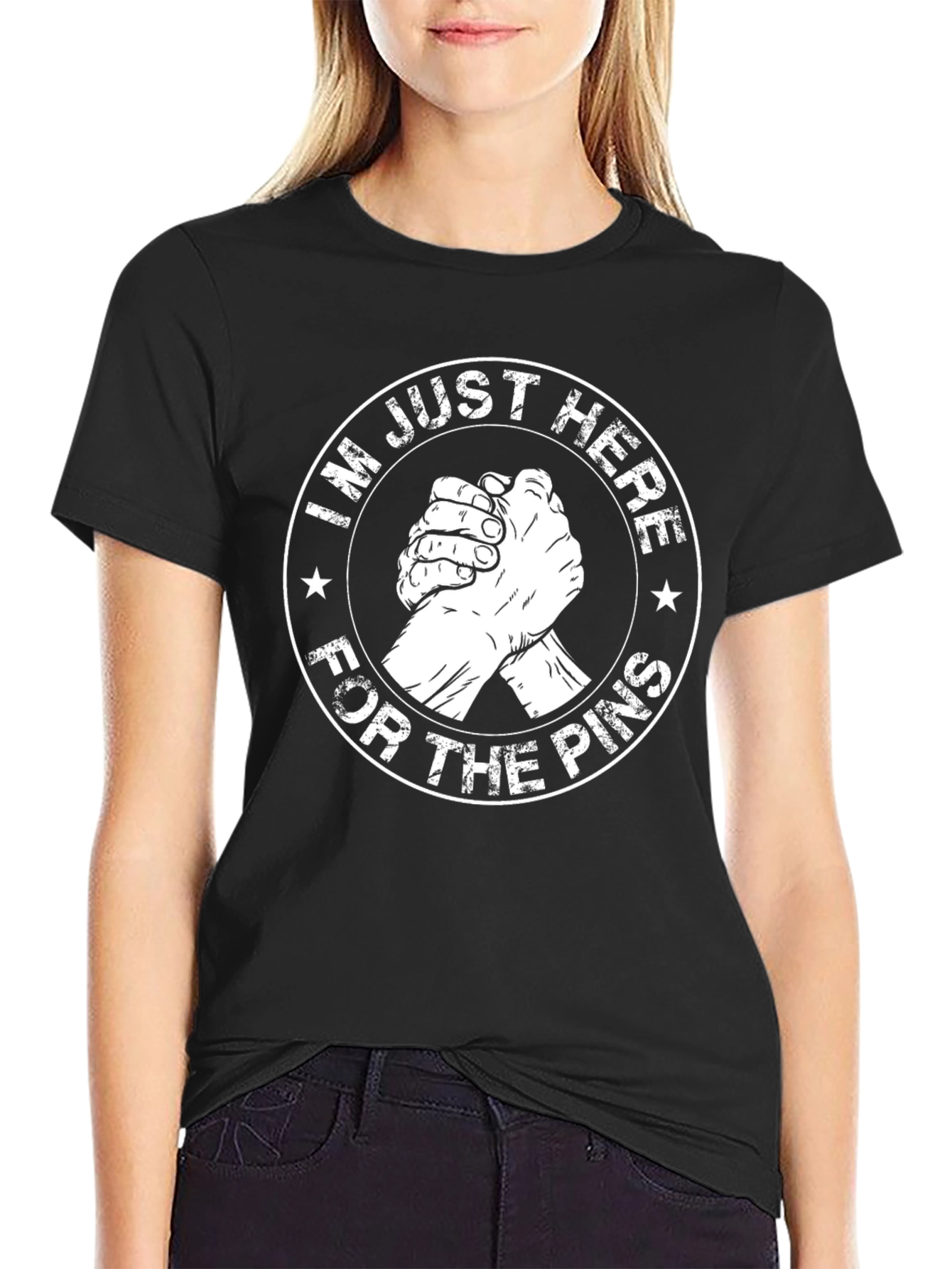 Im Just Here for the Pins T-Shirt
