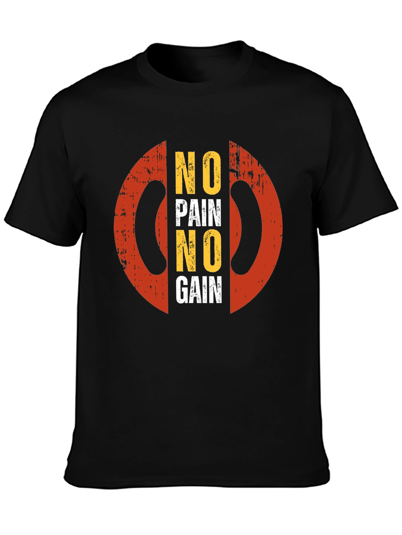 No Pain No Gain Graphic T-Shirt