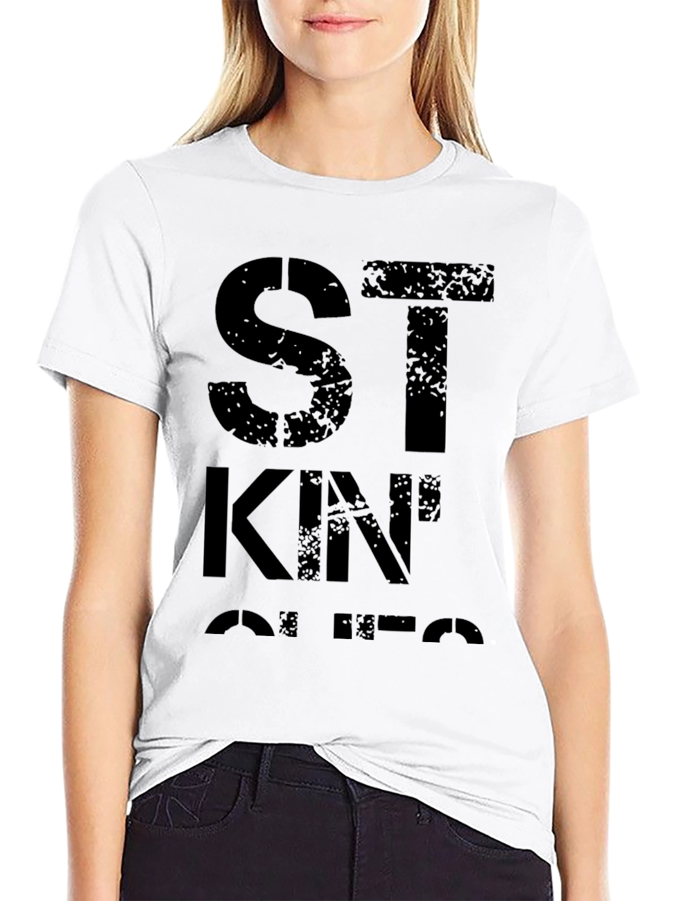 Stencil King T-Shirt - Military Style Tee