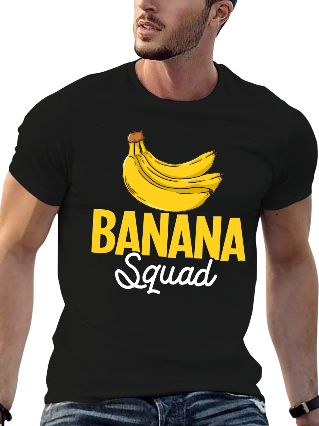 Banana Squad Graphic Tee - Funny Fruit T-Shirt