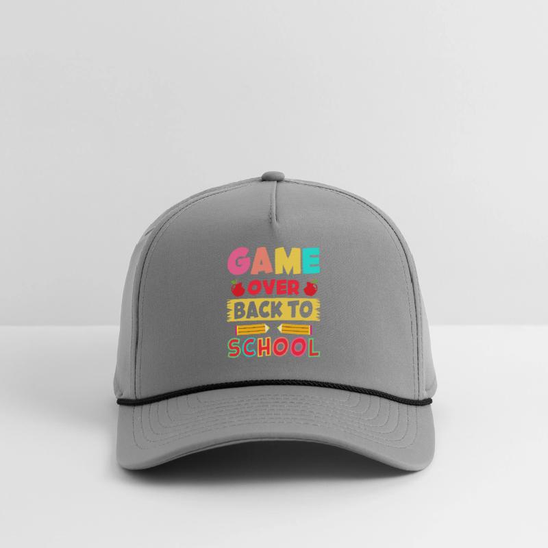 Game Over Back To School Funny Student Gamer