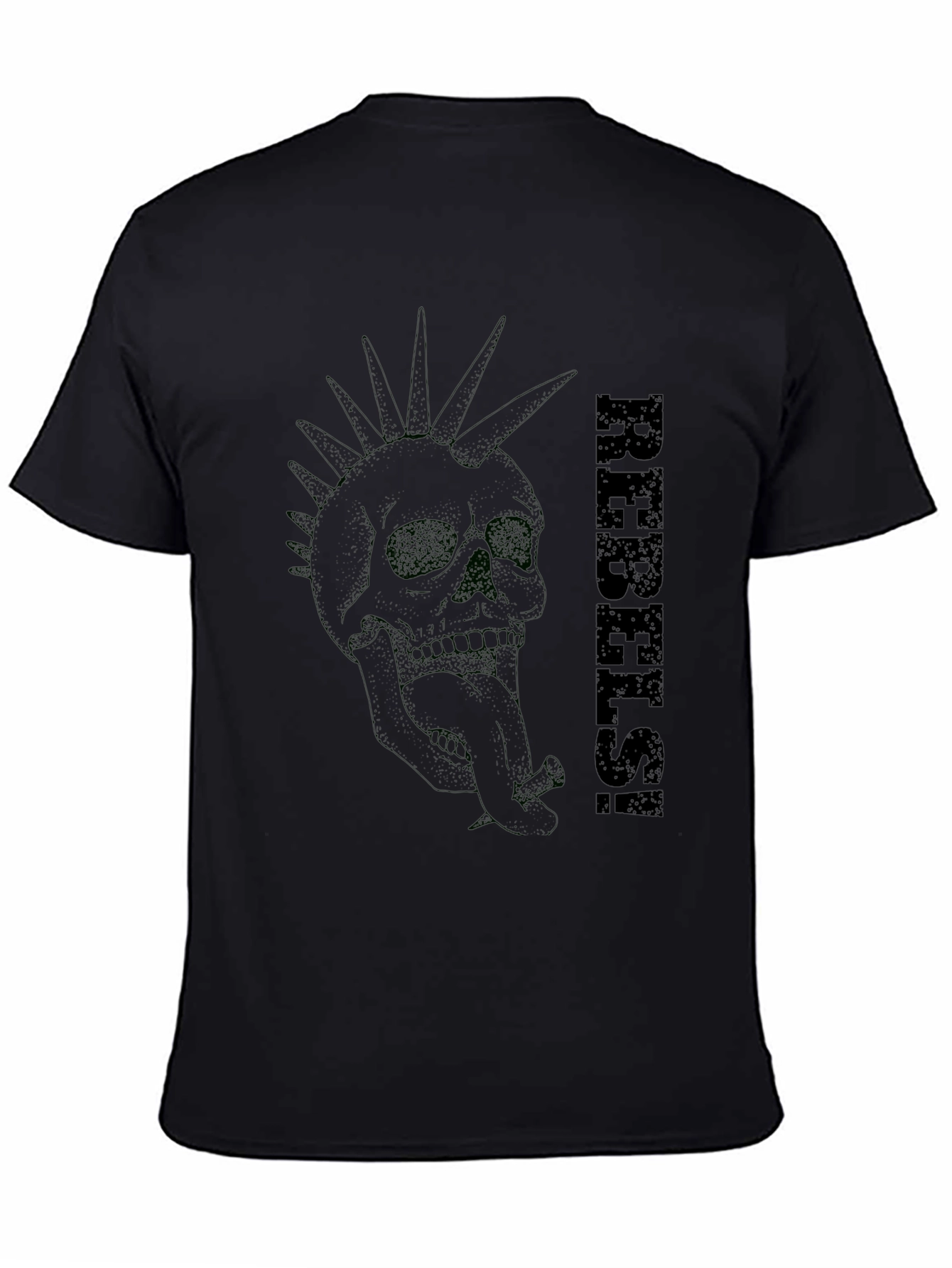 Rebel Skull Punk T-Shirt