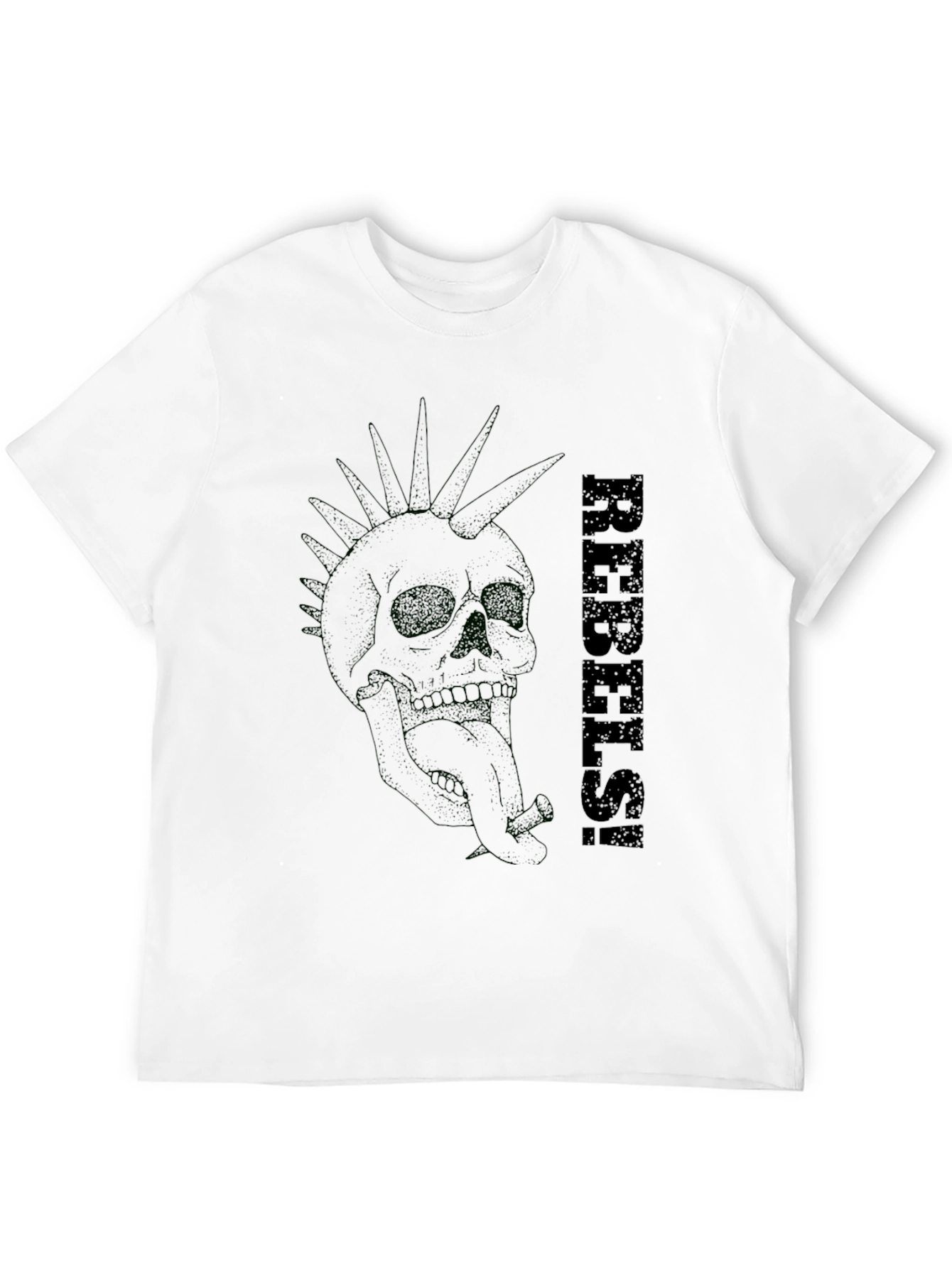 Rebel Skull Punk T-Shirt