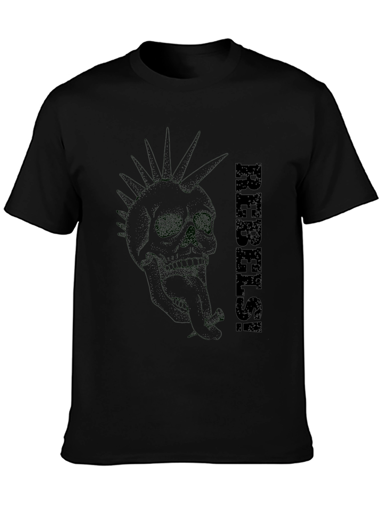 Rebel Skull Punk T-Shirt