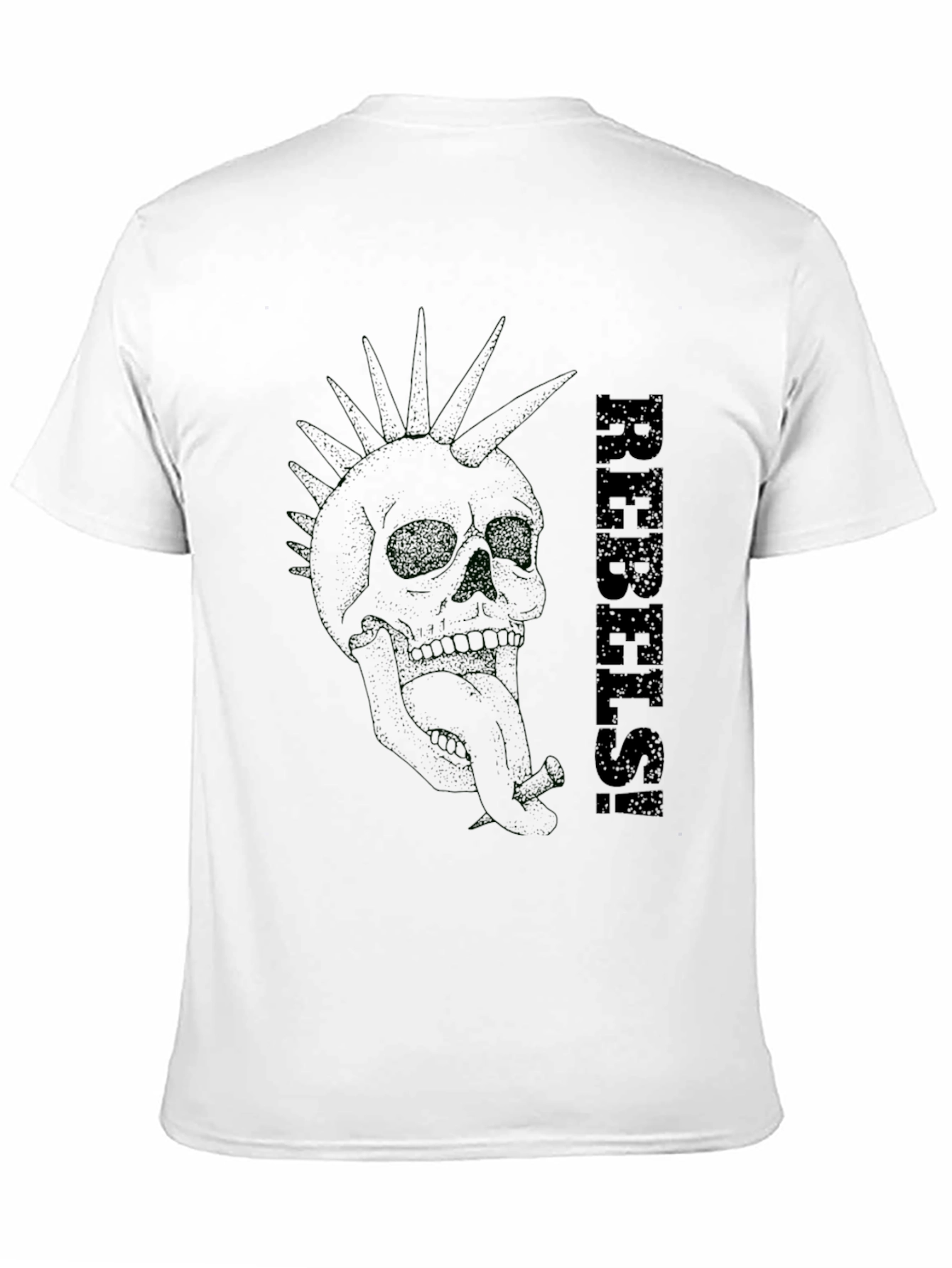 Rebel Skull Punk T-Shirt