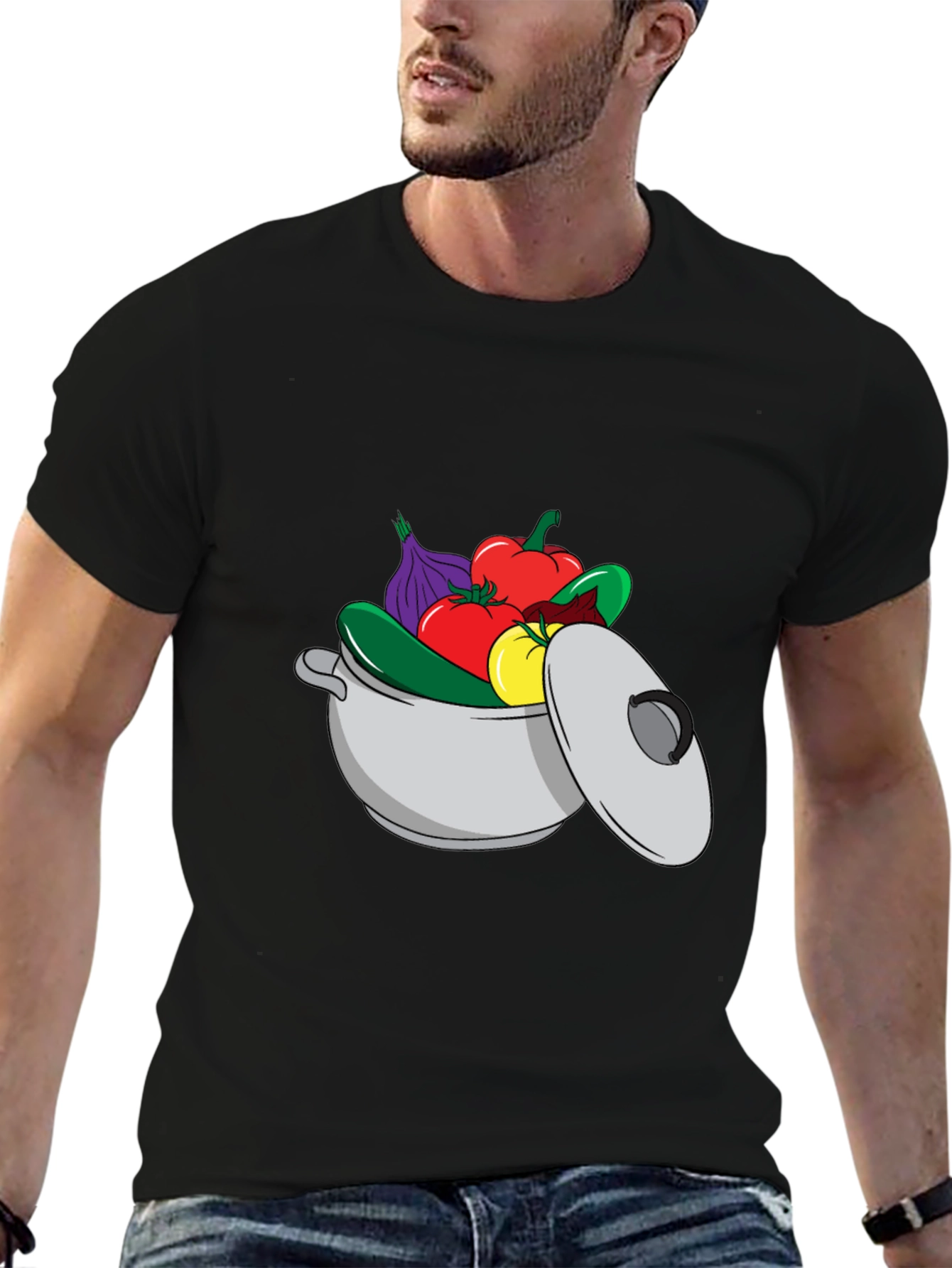 Vegetable Stew T-Shirt - Unique Graphic Tee