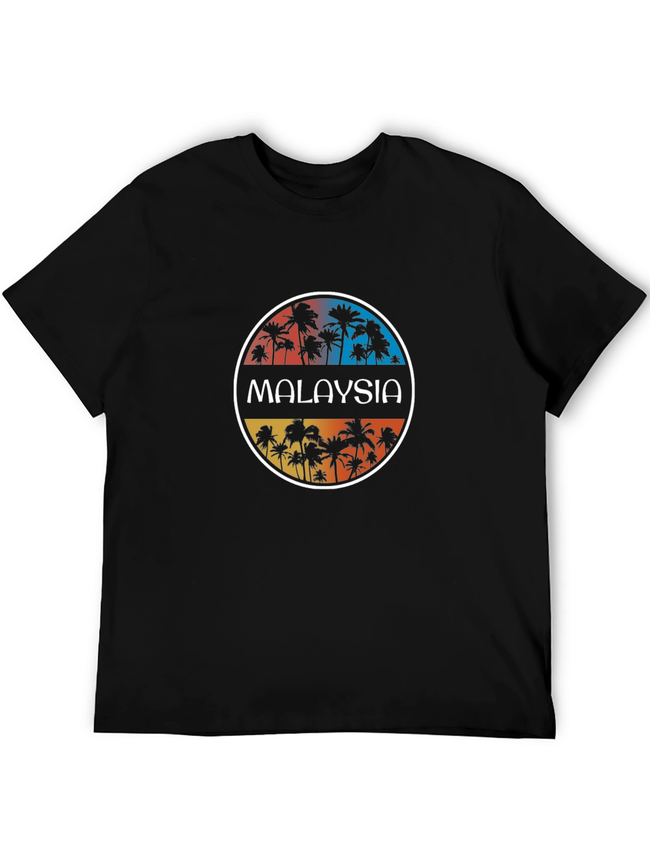 Malaysia Palm Tree T-Shirt - Tropical Vacation Tee
