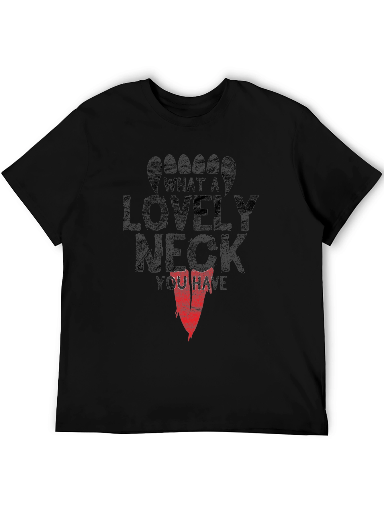 What a Lovely Neck T-Shirt Funny Graphic Tee