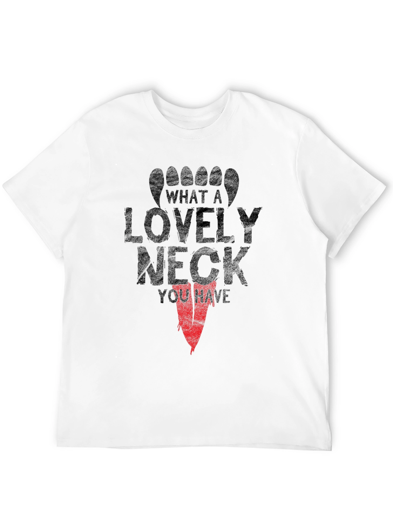 What a Lovely Neck T-Shirt Funny Graphic Tee