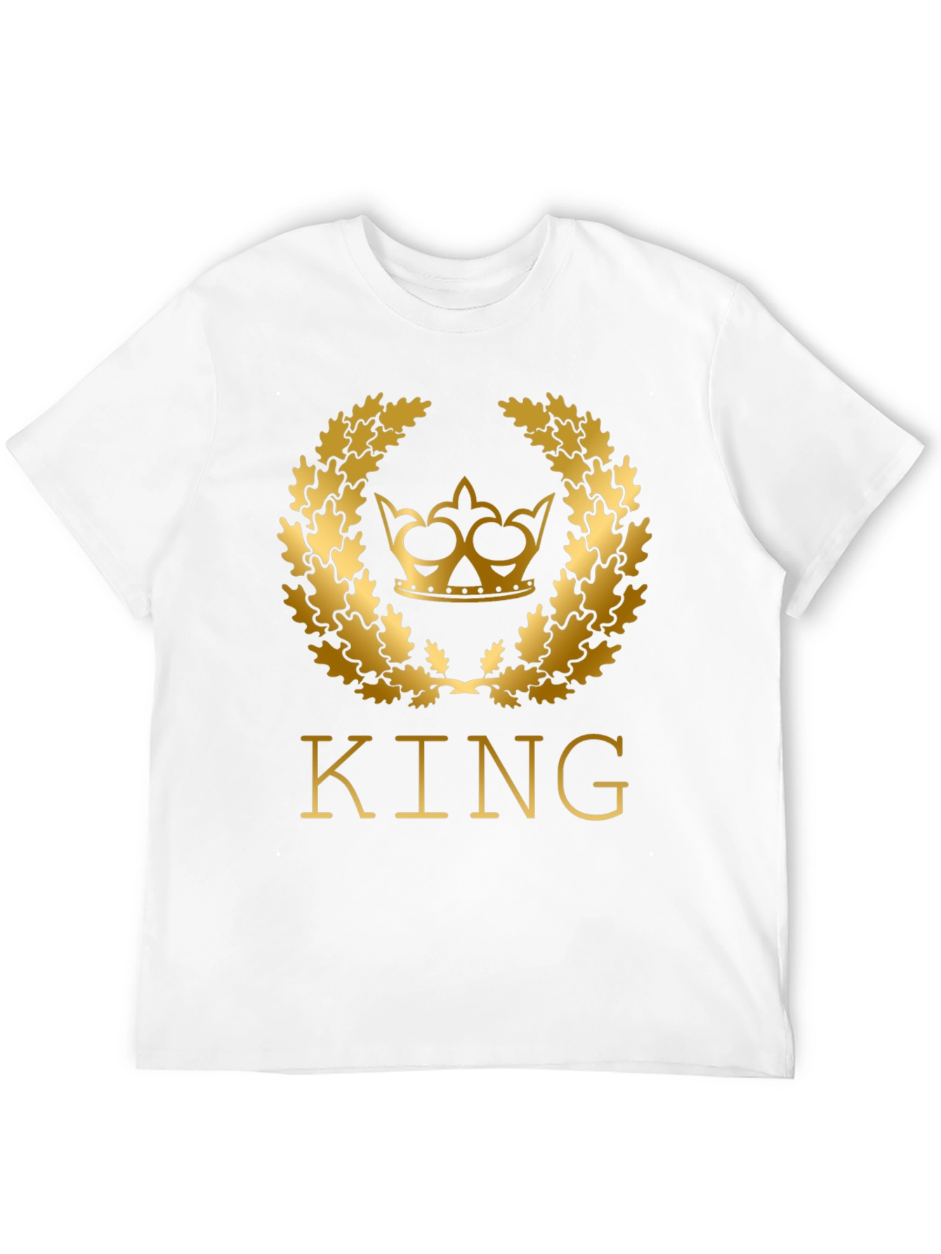 King Crown Graphic Tee - Premium Cotton Blend