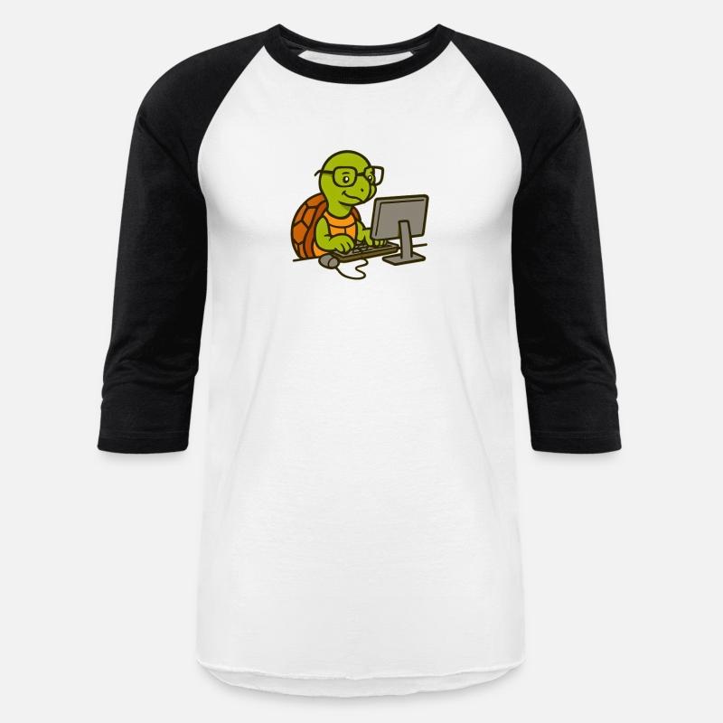 Geeky Turtle at the PC