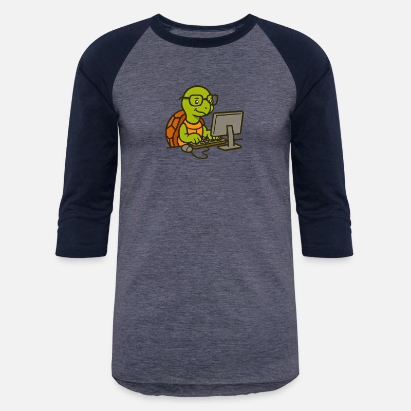 Geeky Turtle at the PC