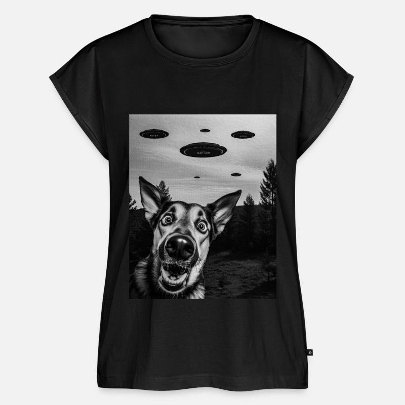 German Sheperd Alien Invasion Uap Weirdcore