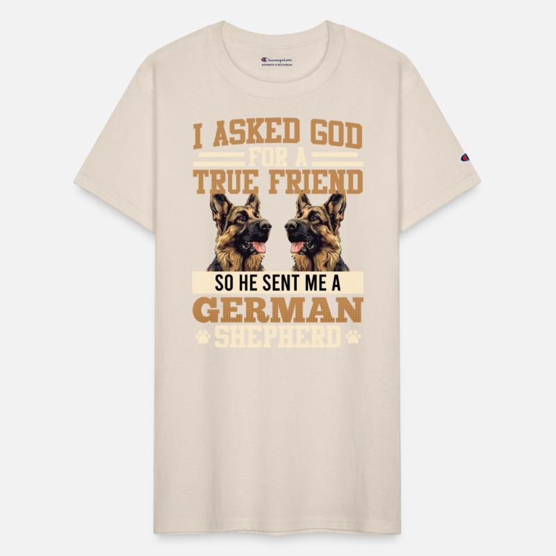 German Shepherd Asked God for a True Friend
