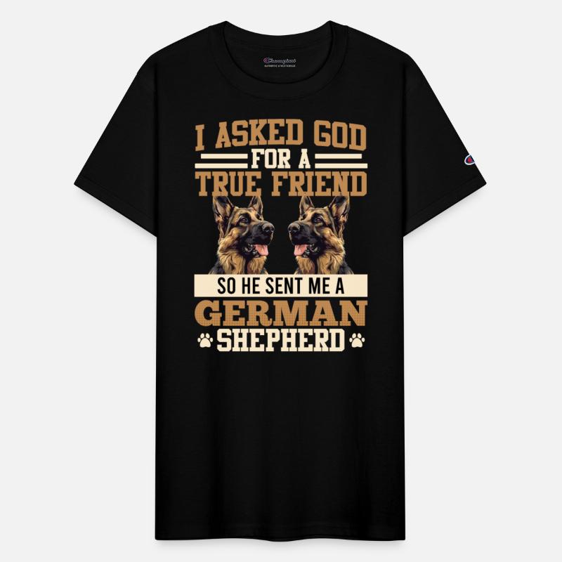 German Shepherd Asked God for a True Friend