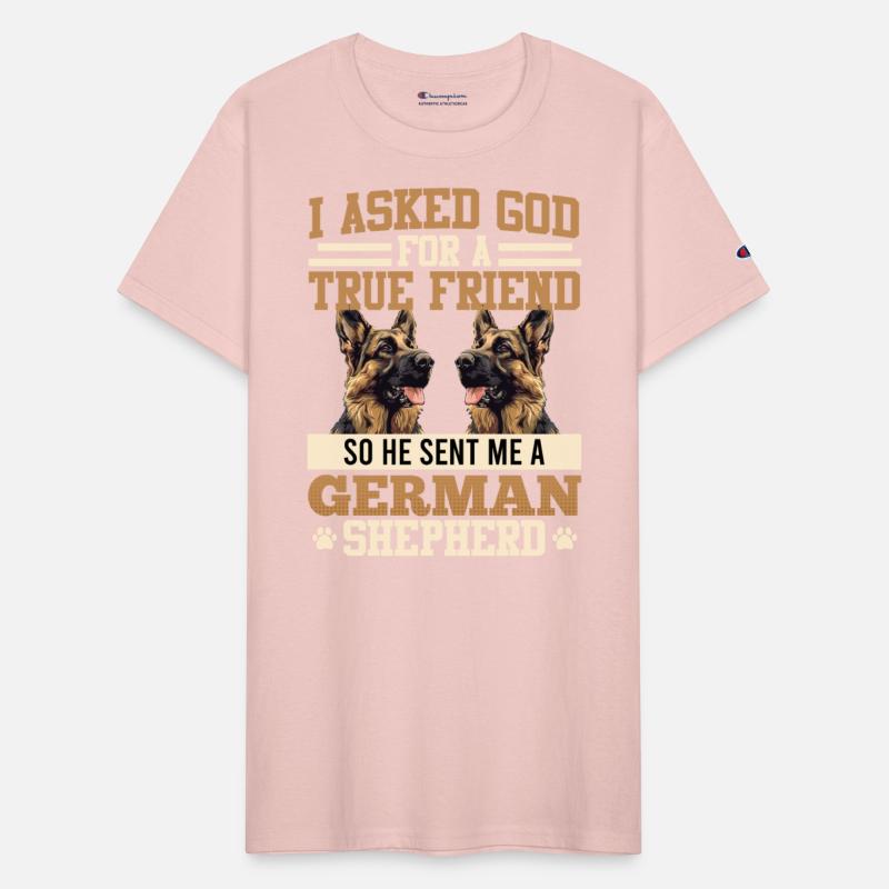 German Shepherd Asked God for a True Friend