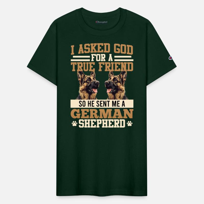 German Shepherd Asked God for a True Friend