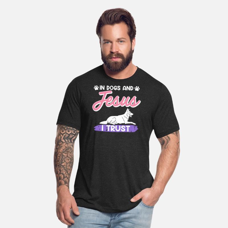 German Shepherd IN DOGS AND JESUS I TRUST