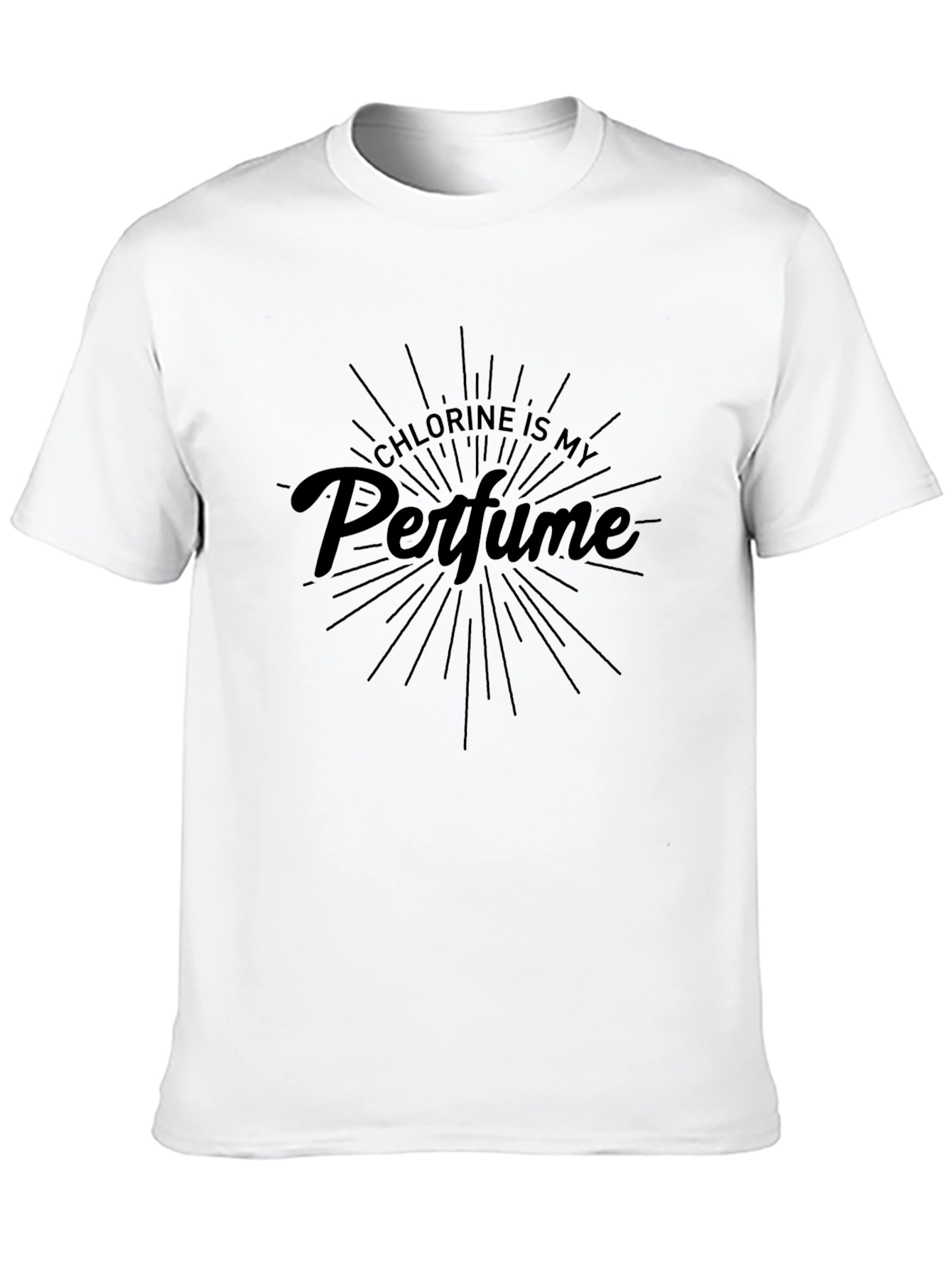 Chlorine Is My Perfume Black T-Shirt