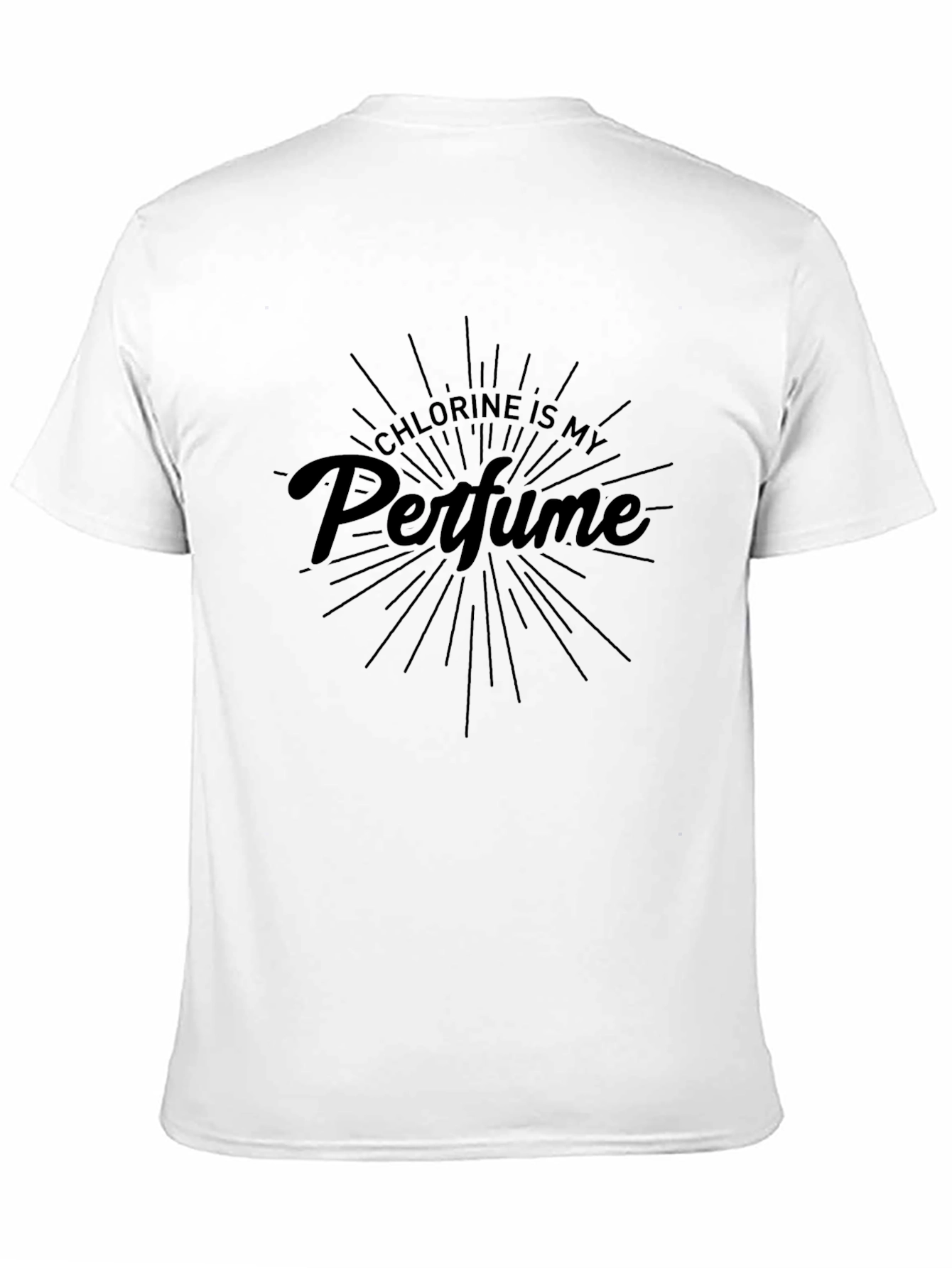 Chlorine Is My Perfume Black T-Shirt