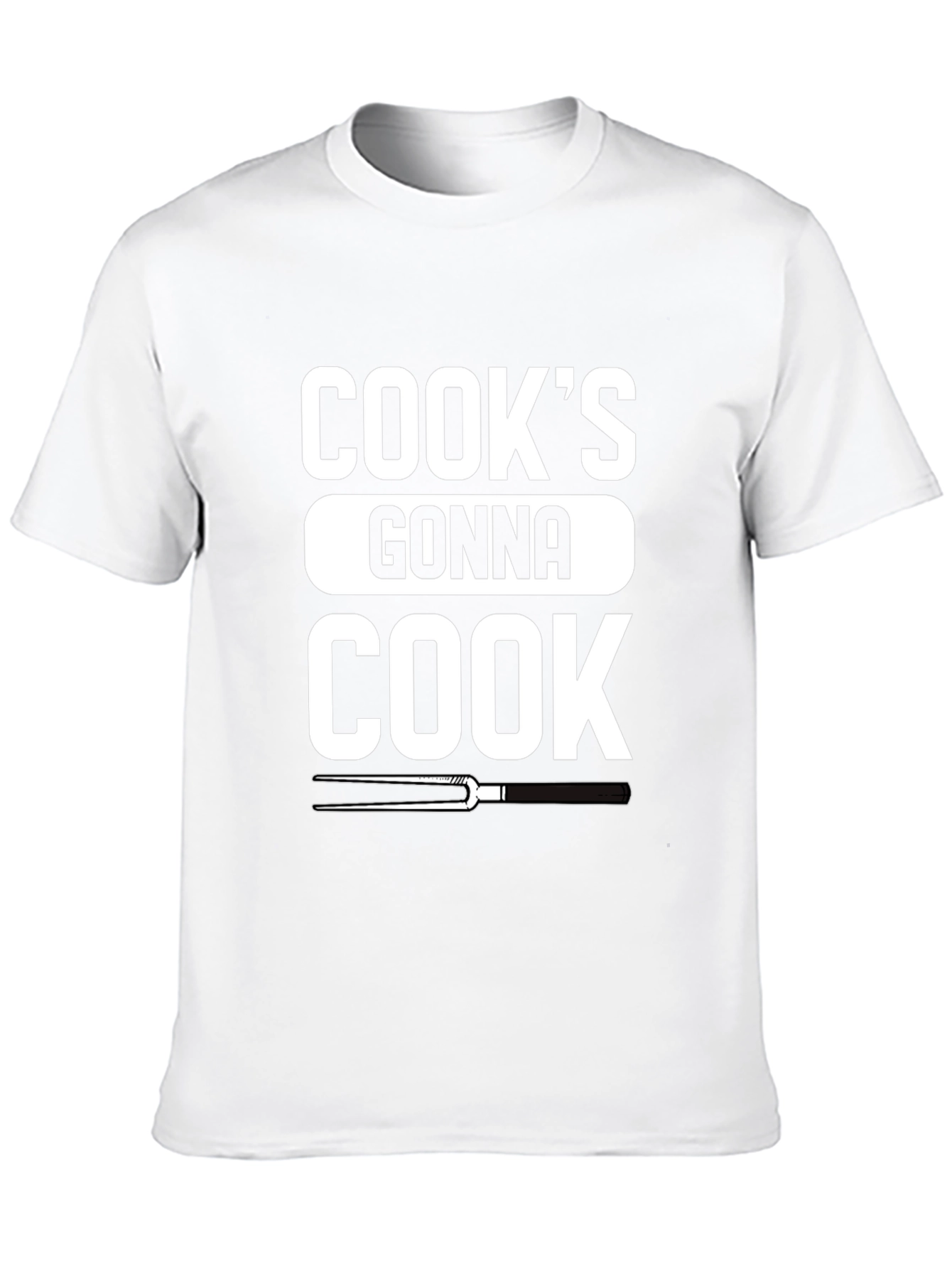 Cooks Gonna Cook Graphic T-Shirt - BBQ Grill Master