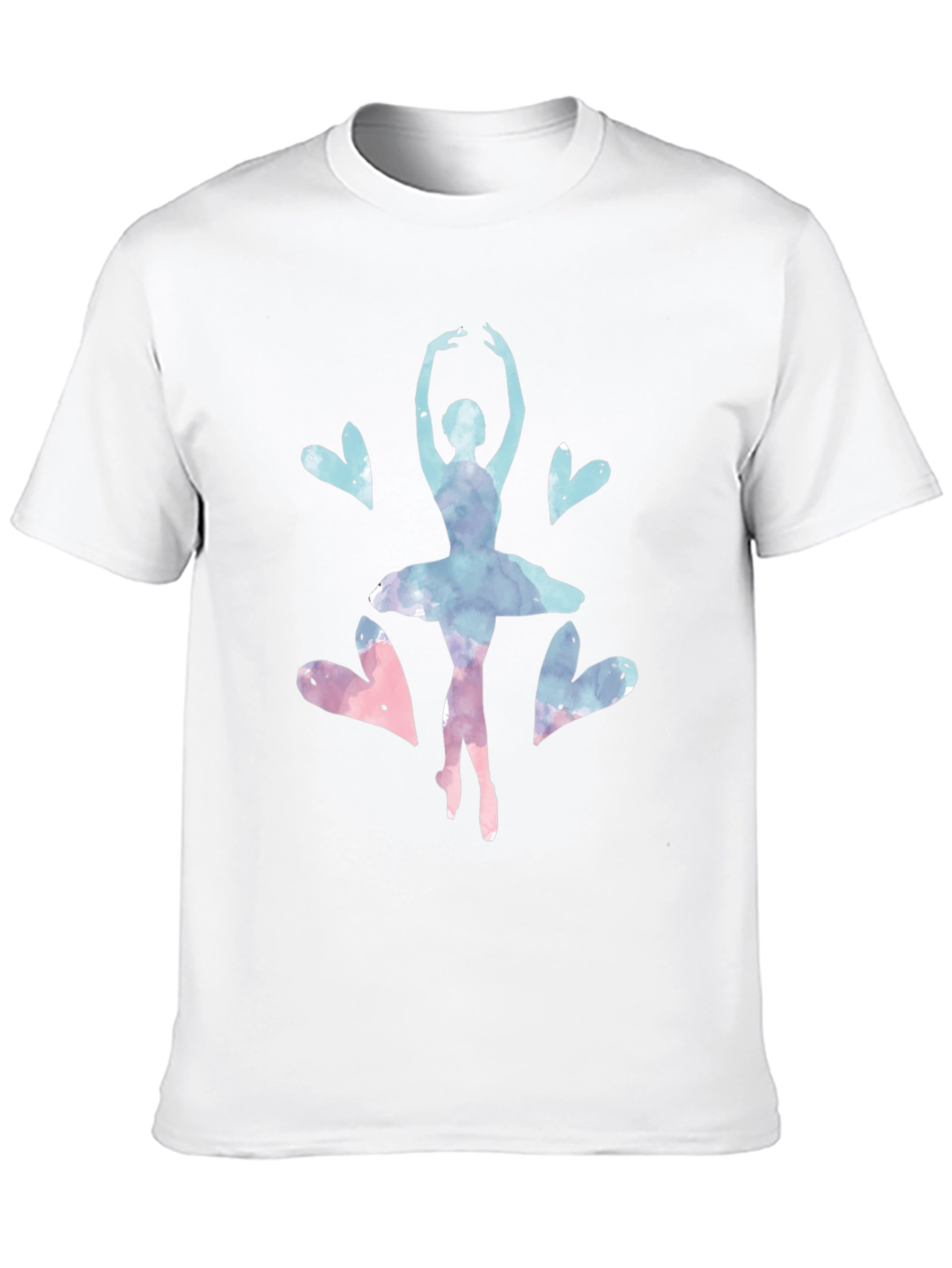 Ballerina Heart T-Shirt - Dance Lover Tee
