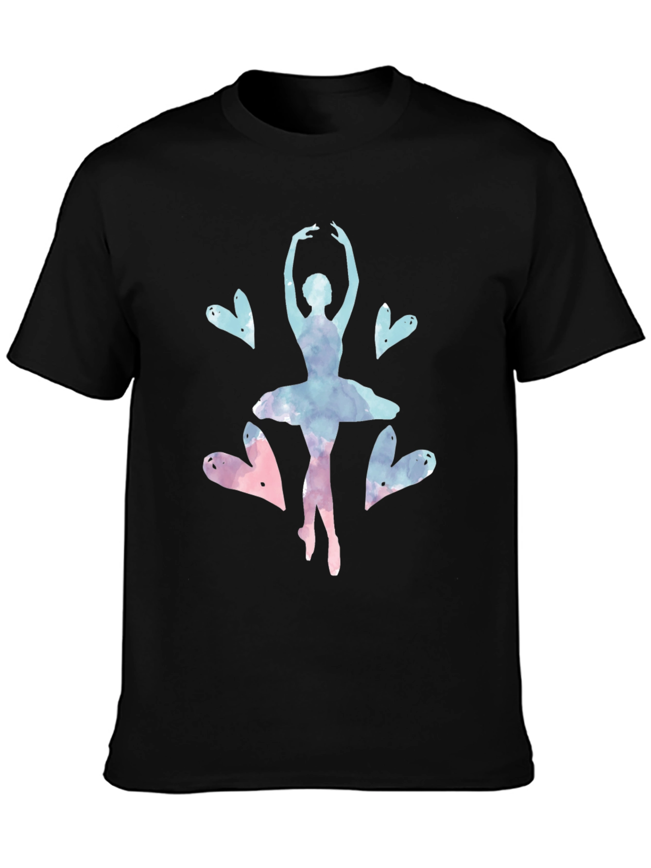 Ballerina Heart T-Shirt - Dance Lover Tee