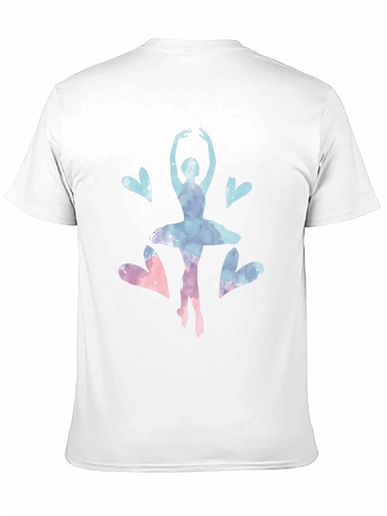 Ballerina Heart T-Shirt - Dance Lover Tee
