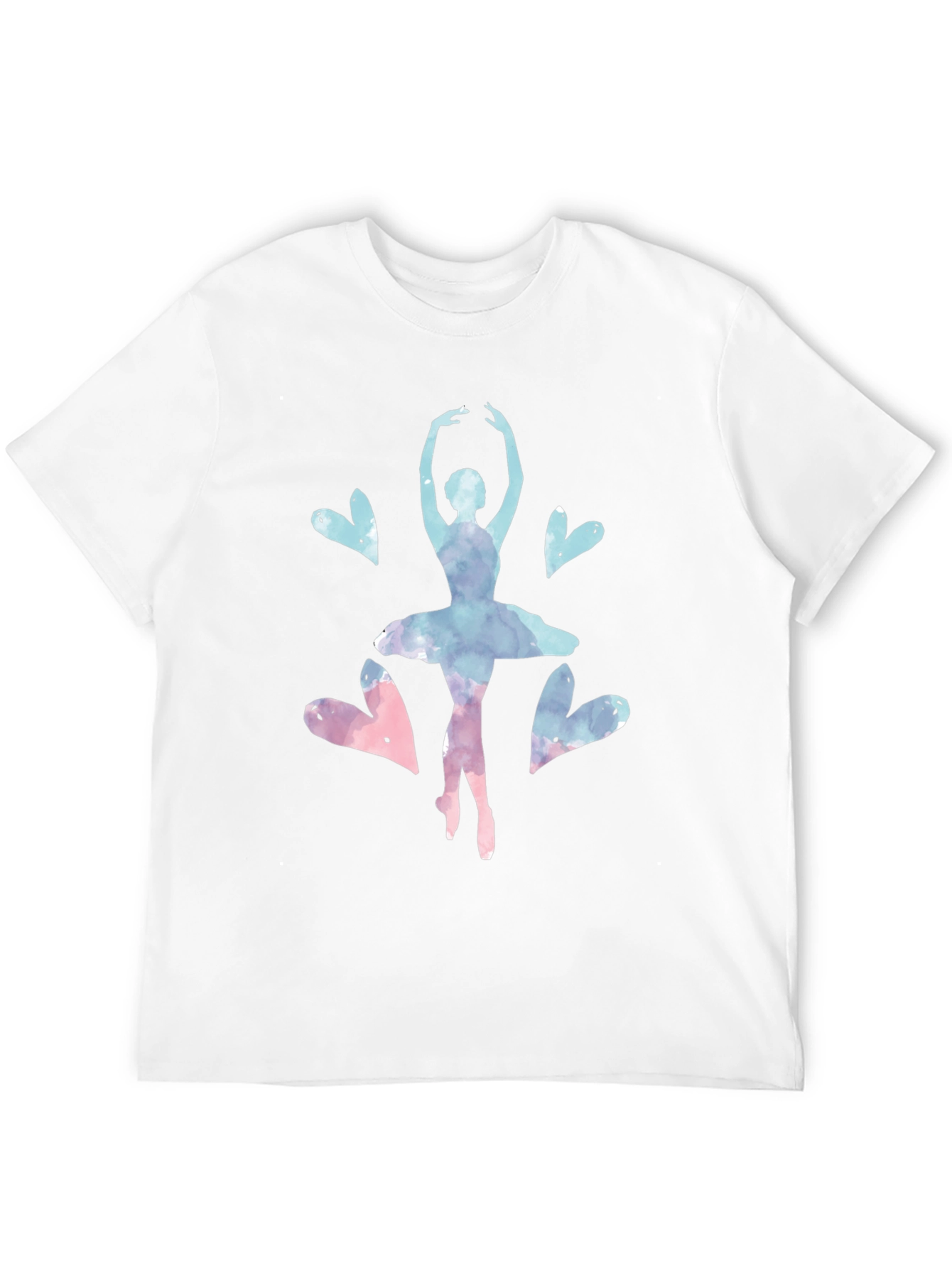 Ballerina Heart T-Shirt - Dance Lover Tee