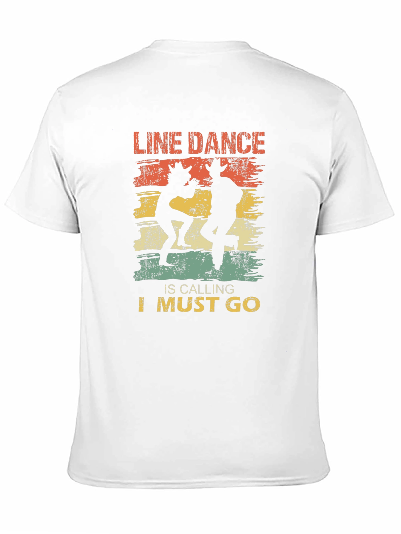 Line Dance Calling Retro Graphic Tee