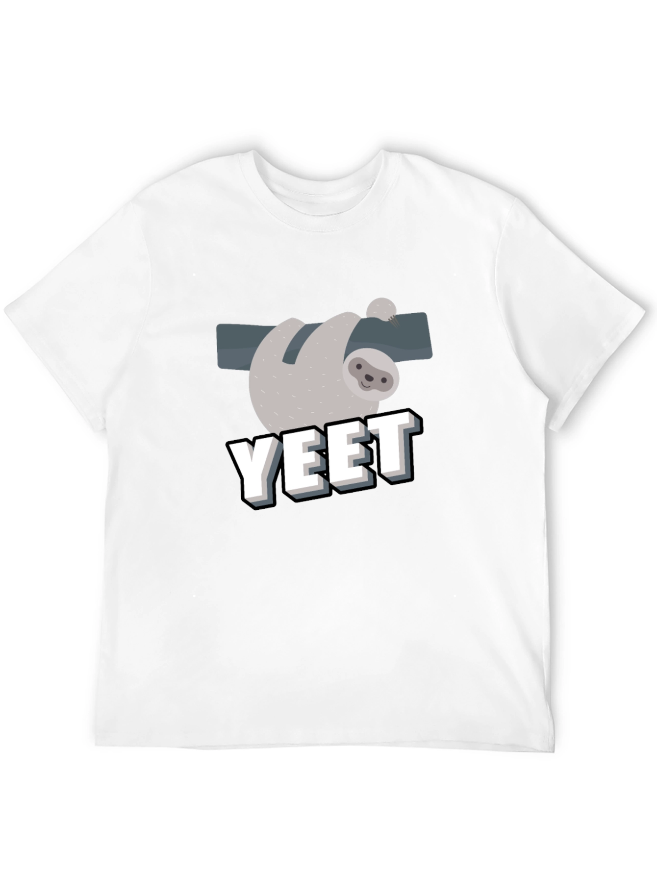 Sloth YEET T-Shirt - Funny Graphic Tee