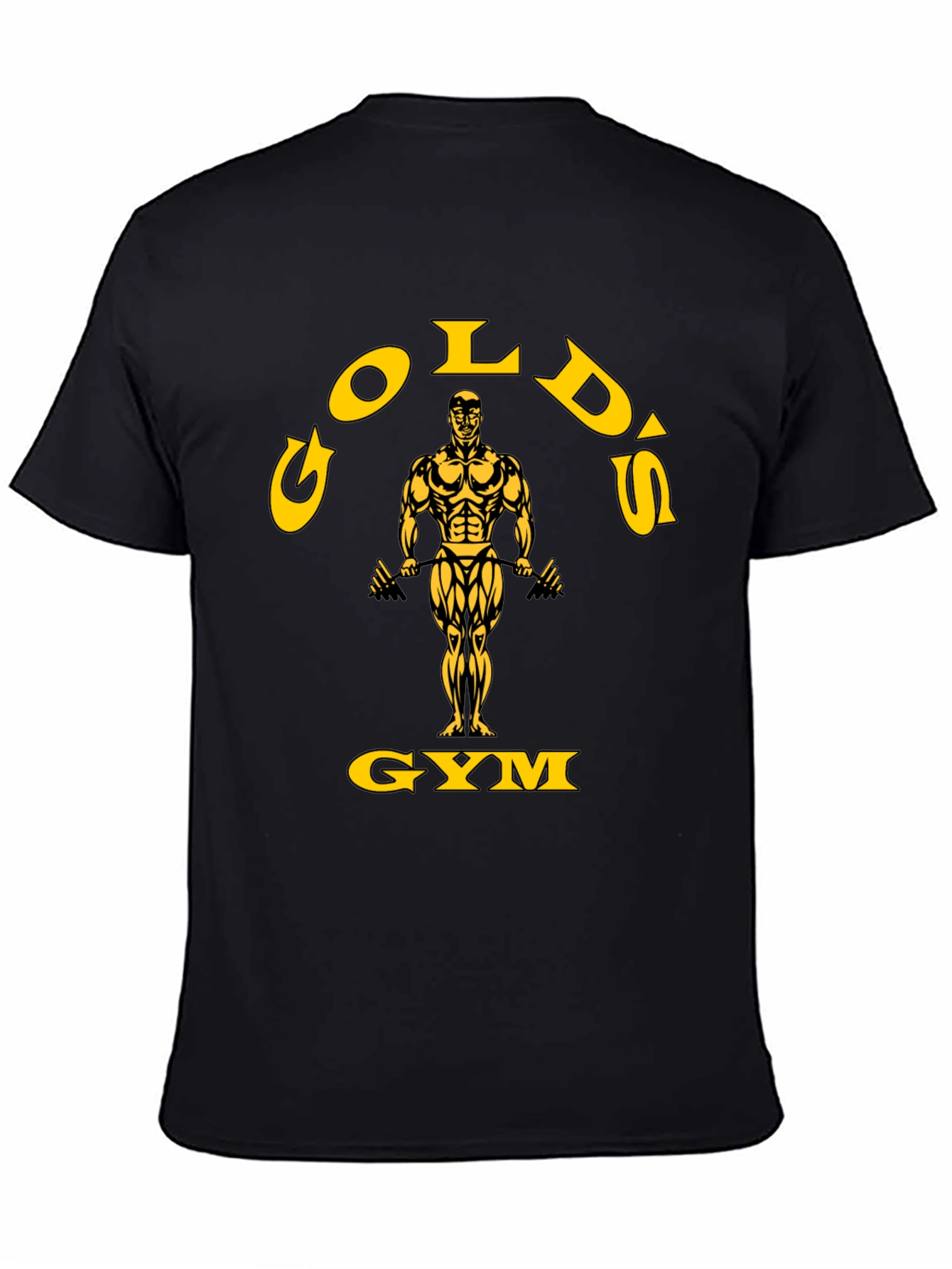 Golds Gym Black Graphic T-Shirt