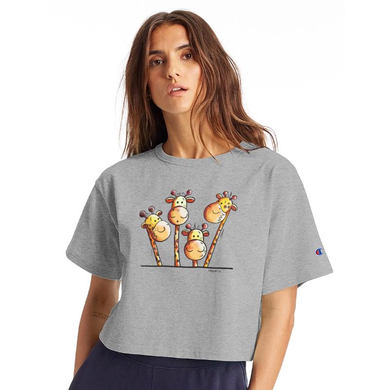 Giraffe Family - Giraffes - Kids - Comic -Gift