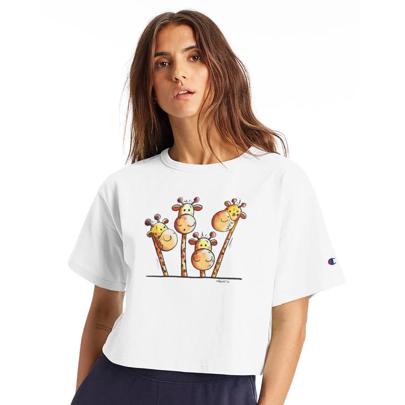 Giraffe Family - Giraffes - Kids - Comic -Gift