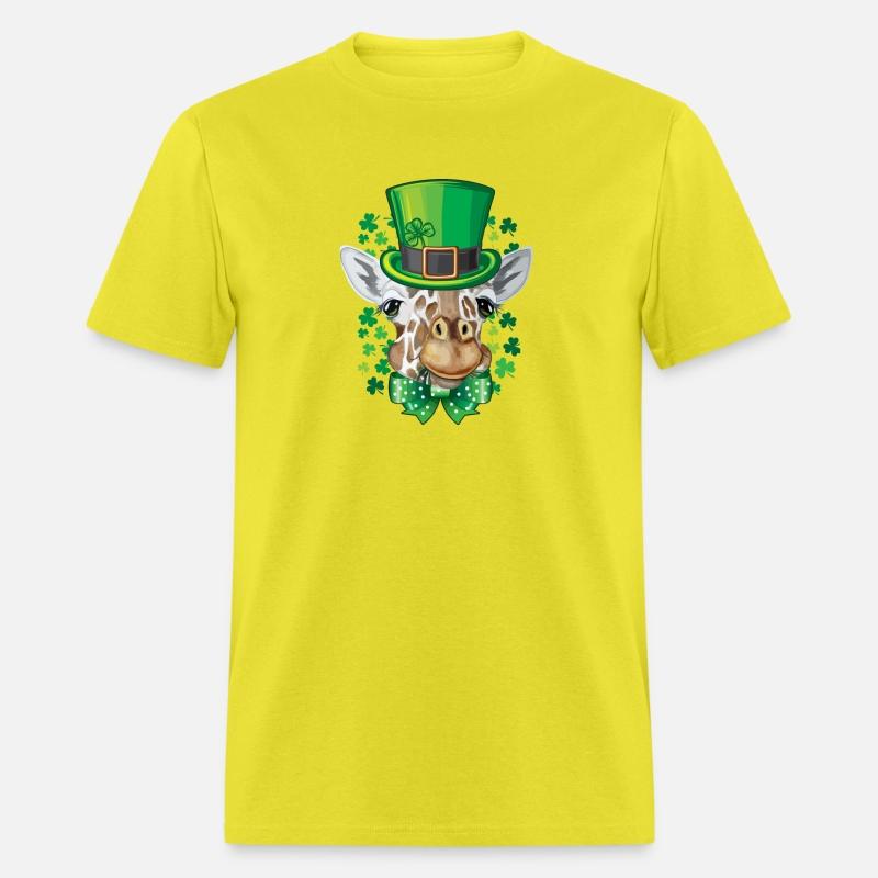 Giraffe Leprechaun St Patrick's Day Shamrock