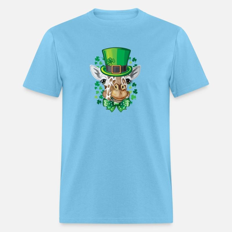 Giraffe Leprechaun St Patrick's Day Shamrock