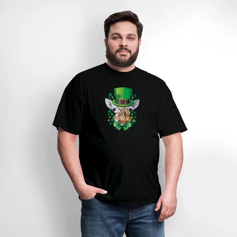 Giraffe Leprechaun St Patrick's Day Shamrock