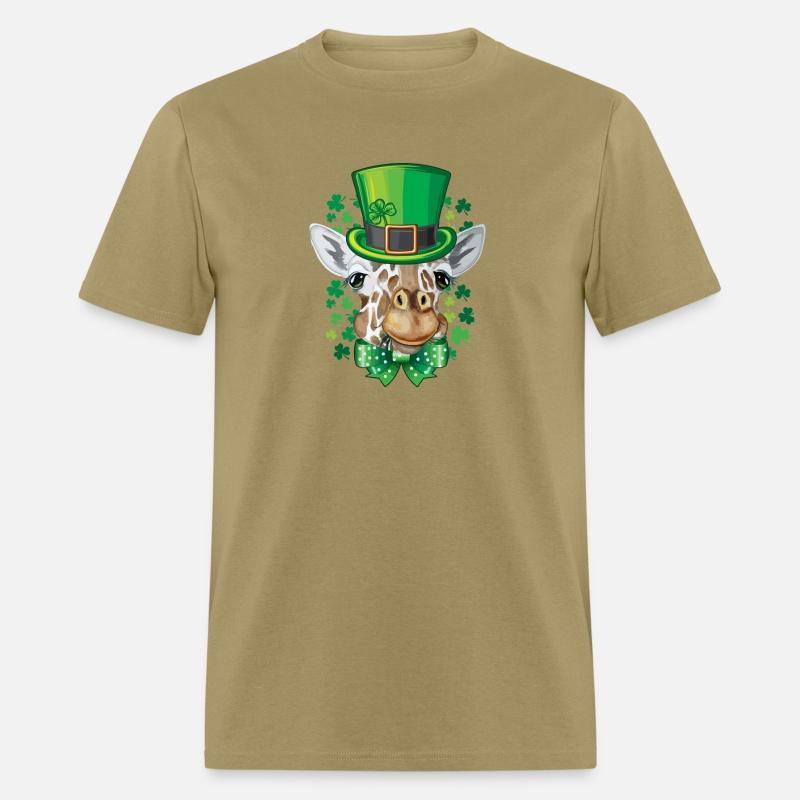 Giraffe Leprechaun St Patrick's Day Shamrock