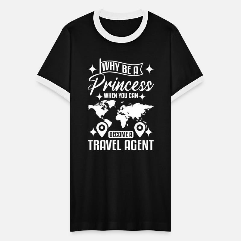 Girl prinzess become a travel agent