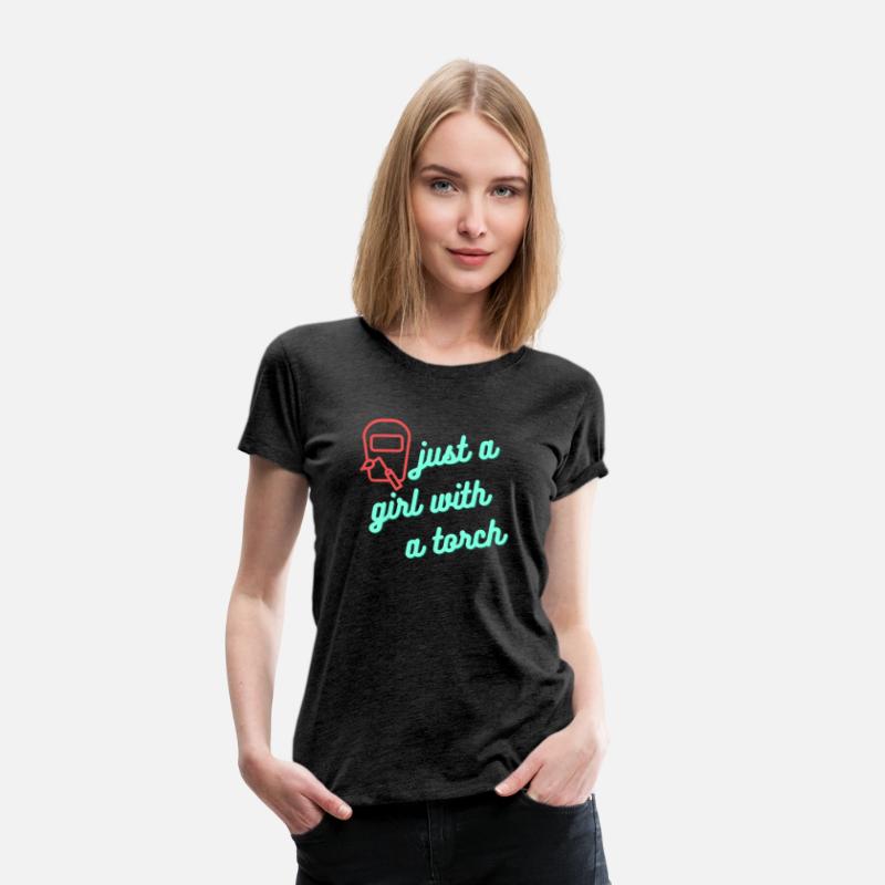 girl with a torch
