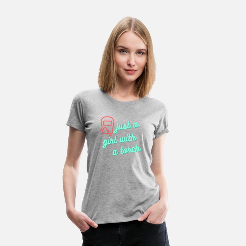 girl with a torch